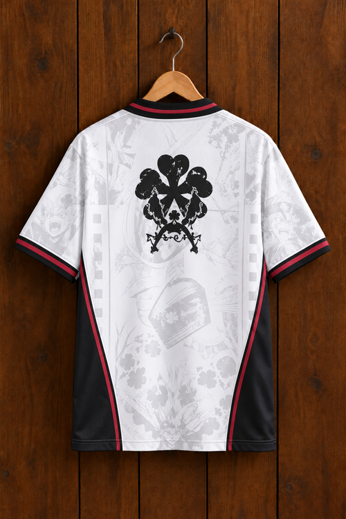 Camiseta Black Clover Blanca