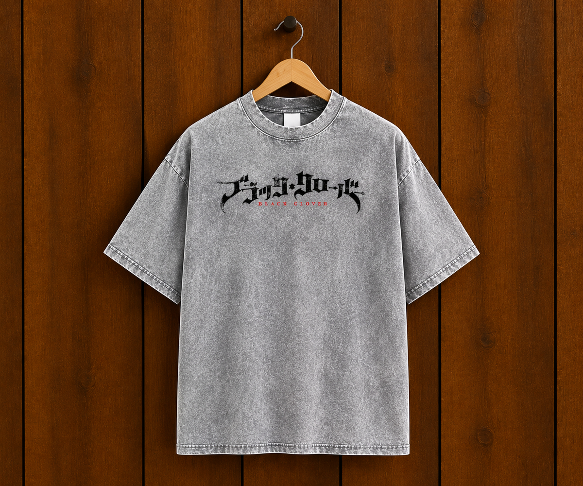 Camiseta Asta Black Clover Vintage