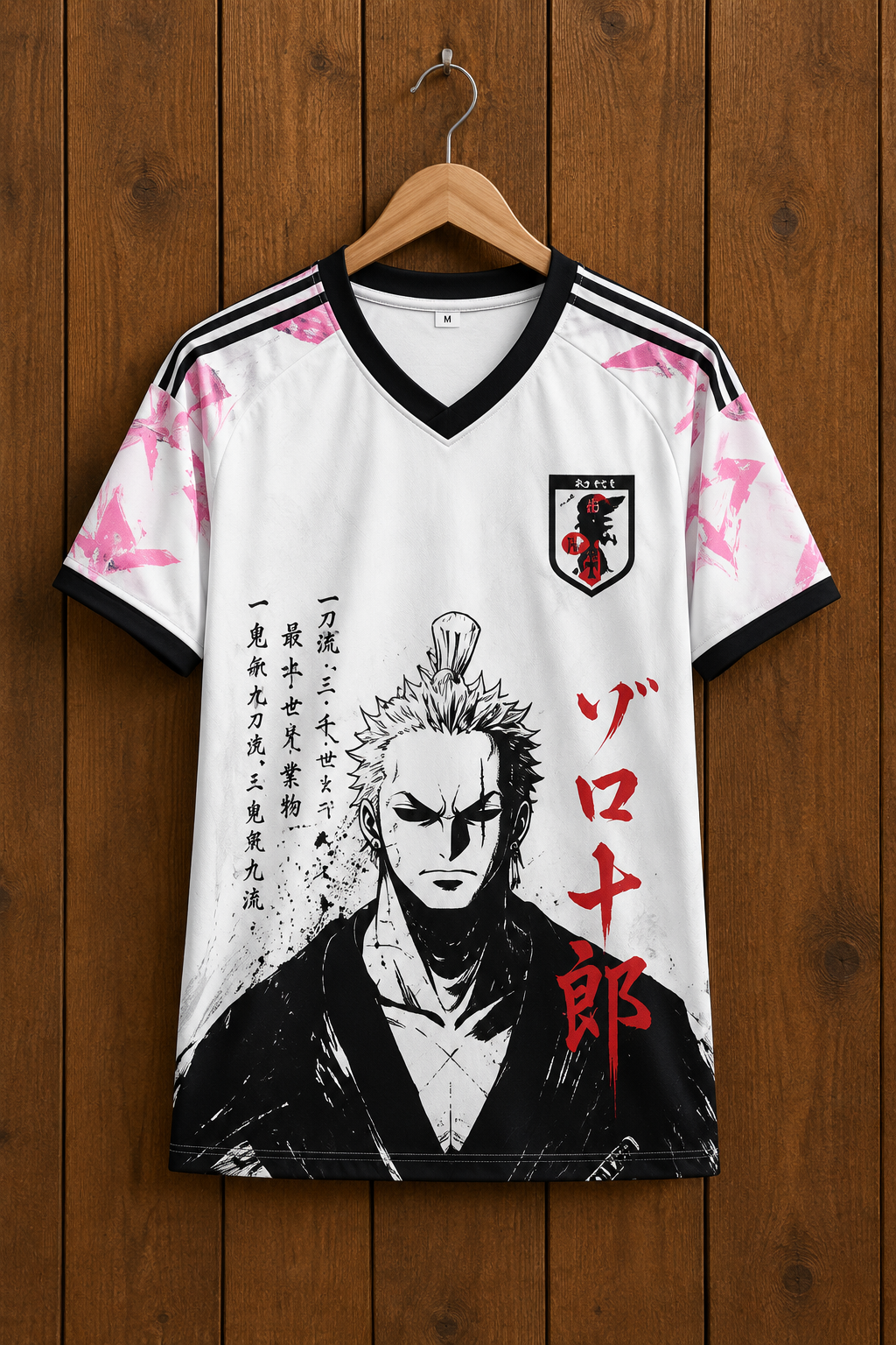 Camiseta Zoro Sakura, parte delantera