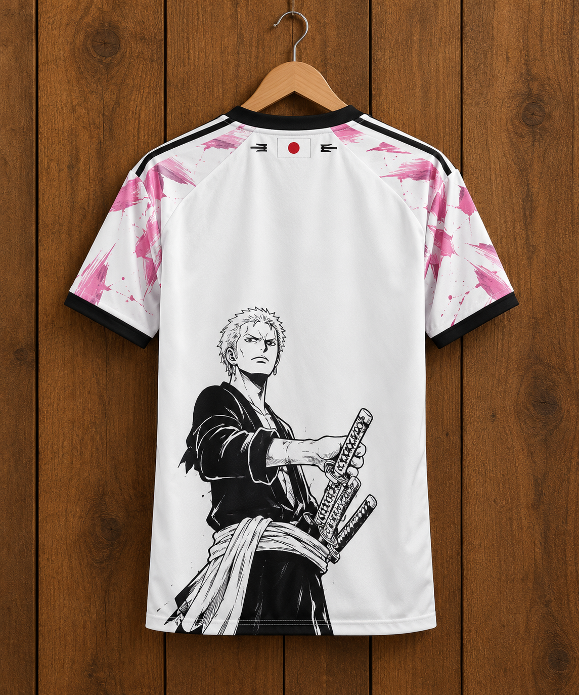 Camiseta Zoro Sakura, parte trasera