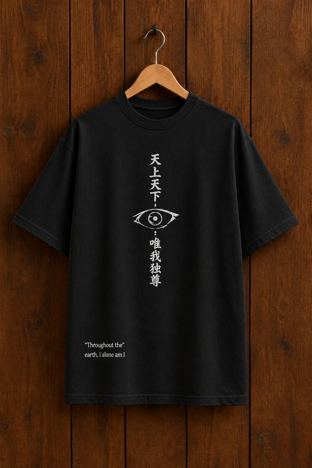 Camiseta Gojo Vintage Negra