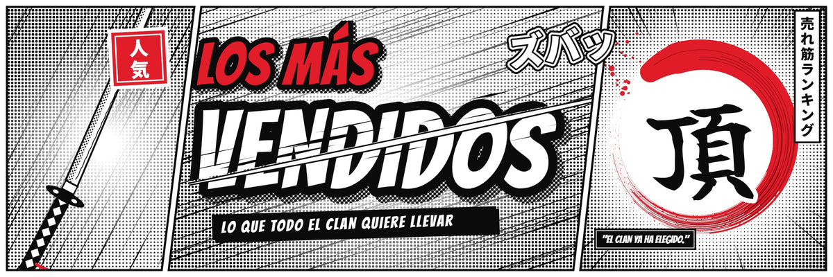 Los más vendidos de Animekill en estilo manga
